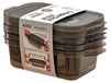 Set de 3 boîtes de conservation alimentaires 1100 ml