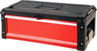 Yato YT-09108 Metal Tool Box - Black, Red