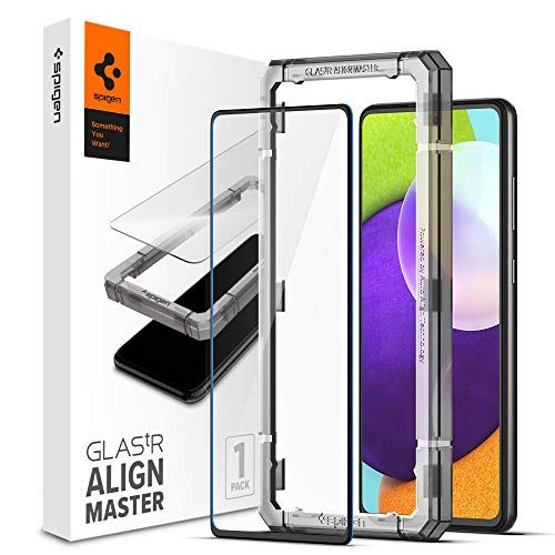 Spigen AlignMaster Samsung Galaxy A52 4G / 5G Full Cover Glass - Zwart