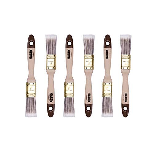 HARDY WORKING TOOLS Plat penseelset 6-delig - 25 mm breed