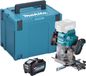 Makita RP 001 GT101 Défonceuse sans fil 40 V max. 12 mm sans balai + 1x batterie 5.0 Ah + Makpac - sans chargeur