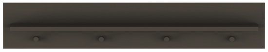 Born Lucky Lissabon Wandplank Chocolate