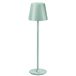 UPXNBOR Draadloze Nachtkastlamp, Nachtlampje voor Kinderen en Volwassenen, Decoratieve LED-tafellamp, 3 helderheidsniveaus, Metalen behuizing, Dubbele batterij, USB-oplaadbaar, Groen