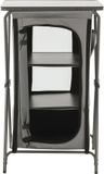 Travellife Toledo opbergkast opvouwbaar laag dark grey