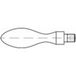 TOOLCRAFT Balgreep Staal 105328 10 stuk(s) (Ø) 32 mm