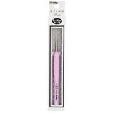 Tulip Etimo Rose steel crochet hook 0.45 mm with soft grip - 1 piece