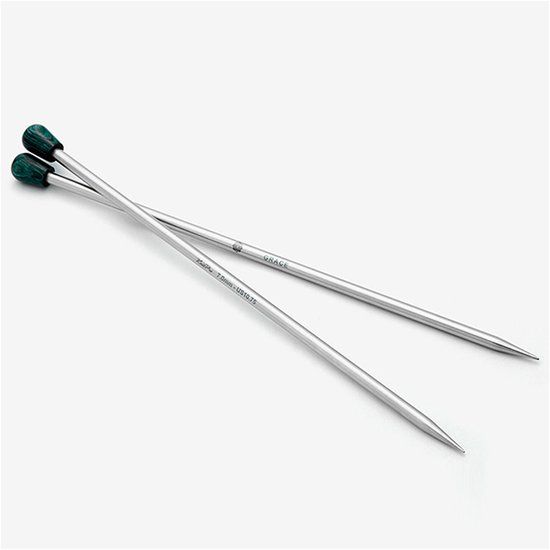 KnitPro Mindful Rechte Metalen Breinaalden 2.00mm, 40cm