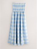 Next Zomerjurk lichtblauw / offwhite