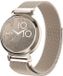 By Qubix Qubix Milanese bandje Vintage goud Geschikt voor Garmin Lily 2