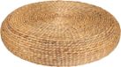 Atmosphera Coussin de sol Sahara - naturel - jute/coton - 55 x 15 cm - Coussin de sol rond extra épais/coussin de matelas - Pouf bas