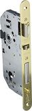 Tesa Assa Abloy 2030F5RHL brandbeveiligingsslot, afgeronde voorkant, ingang 50 mm, messing