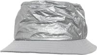Urban Classics - Crinkled Paper Bucket Hat silver one size