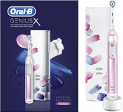 Oral B Oral-B Genius X Elektrische Tandenborstel Roze - Roterend-oscillerend - Sensitive, Gum Care - Oplaadbaar