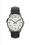 Timex Easy Reader Quartz Analoog Horloge Zwart Kast: 100% Loodarm Messing | Armband: 100% Leer 35 TW2W95400VV, TW2W95500VV