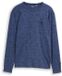 Tom Tailor - Shirt met lange mouwen en borstzak - Maat XXL - ocean blue injected