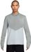Nike Dri-FIT Winterized Pacer Half Zip Heren Hardloopshirt Lange Mouwen Grijs Polyester Maat M