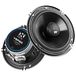 NVX® 6" True 100 watt RMS 2-weg coaxiale auto luidsprekers [V-serie] met zijden koepeltweeters, set van 2 [VSP60]