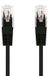 C-TECH Câble, câble patch, Cat5e, UTP, noir, 0,25 mètre