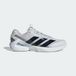 ADIDAS PERFORMANCE Sportschoen 'Adizero Ubersonic 5' grijs / zwart