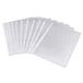 Nieuwe 100 Pcs A4 Plastic Geponste Punch Zakken 30-35 Micron voor Mappen Filing Portefeuilles Mouwen 10-15 Vel Capaciteit Dagelijks Gebruik