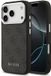 Guess 4G Backcover - Geschikt voor iPhone 17 Pro - MagSafe Compatibel - Noir