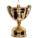 HD Collection Boule de Noël Champions Cup Verre Or 10,4 cm