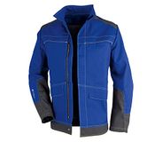 KÜBLER Workwear Kübler Safety X Werkjas voor heren, van gemengd weefsel, antistatische werkjas, blauw, maat 102