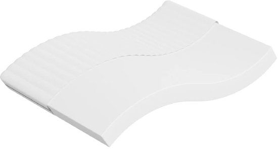 vidaXL Schuimmatras middelzacht 140x190 cm
