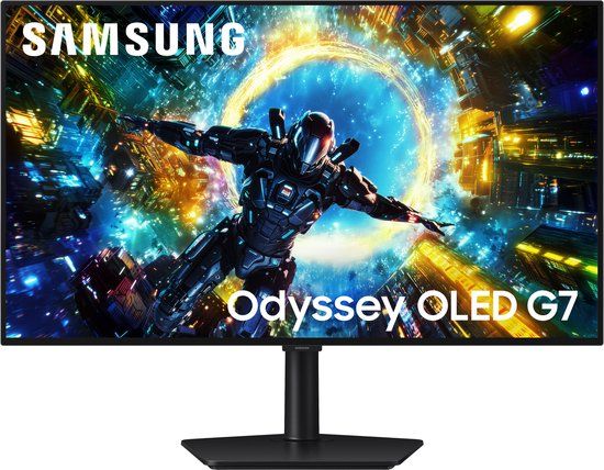 Samsung Odyssey G7 LS32HG732SUXEN - 32 inch 4K Dual Mode OLED Gaming Monitor