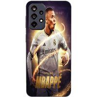 Maniacase Samsung Galaxy A52 4G Kylian Mbappe Real Madrid Behang Hoesje