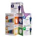 Val-u-Band Trainingsband/gymnastiekband, lengte 45 m, set van 5 (zeer licht - zwaar)