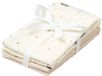 Cam Cam Carousel Serviette de soins - 4-pack - Créme - Coton biologique