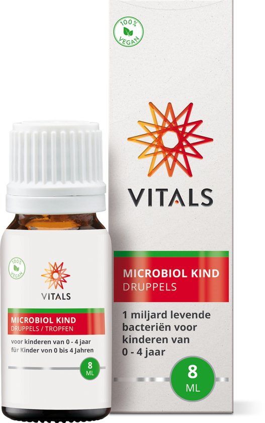 Vitals Microbiol Kind - Probiotica - 16 doseringen - 0-4 jaar