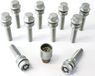 H&R Wielboutenset bolkonisch met bewegende ring R14 M14x1.50 - Lengte 43mm - 10 stuks - incl. wielsloten