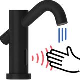 Wahlbach Fonteinkraan met sensor mat zwart