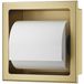 Xellanz Rocko Toiletrolhouder zonder Klep - Inbouw - Geborsteld Messing