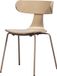 WOOOD Form Stoel - Essenhout Fineer - Zand - 78x50x52 cm