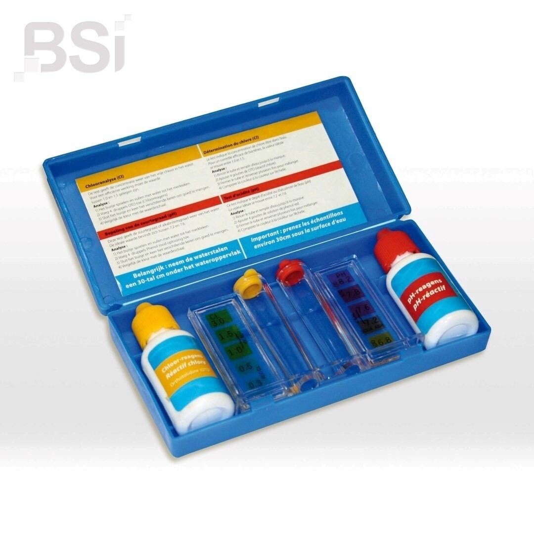 Bsi Test kit Chloor + pH bepaling