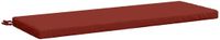 vidaXL Bankkussen SOEST 100% Polyester Rood 110 x 40 x 5 cm