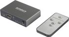 SpeaKa Professional SP-HDS-210 3 poorten HDMI-switch UHD 8K @ 60 Hz, UHD 4K @ 120 Hz