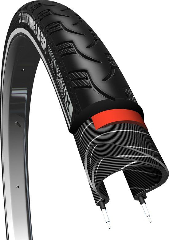 CST Breaker R - Buitenband Fiets - 28x1 1/2 - Zwart