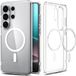 Spigen Ultra Hybrid MagFit Case Geschikt voor Samsung Galaxy S26 Ultra - Back Cover Transparant Wit