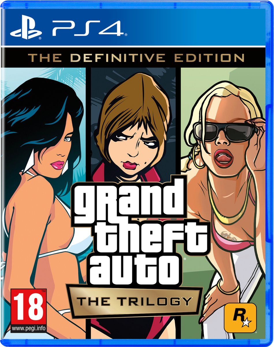 Rockstar GTA Trilogy - PS4 (Franse Uitgave)