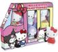 Sanrio Ensemble de 5 peluches : Hello Kitty, Jemini, Kuromi, Pochacco, Pompompurin et Cinnamoroll
