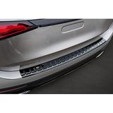 Zwart-Chroom RVS Achterbumperprotector compatibel met Mercedes GLC II (X254) 2022- 'Ribs'