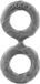Shaft Double Penis Ring Medium - Grijs