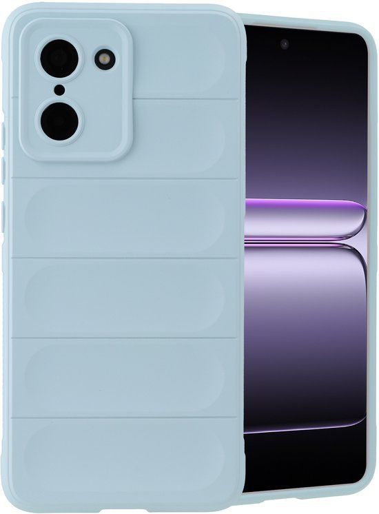 imoshion EasyGrip Backcover - Geschikt voor OnePlus Nord CE5 - Lichtblauw