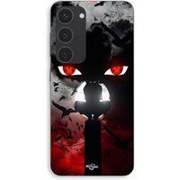 Maniacase Coque Pour Samsung Galaxy S23 Itachi Uchiwa Naruto Anime Art