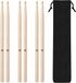 5A Classic Maple Baguettes - Baguettes Set met Opbergzak voor Beginners - Studenten - Adultes (3 Pairs)