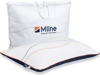 M line Active Pillow - Ergonomic Pillow - 17 cm High - Summer & Winter Sides - Washable - Anti-Allergenic - Memory Foam